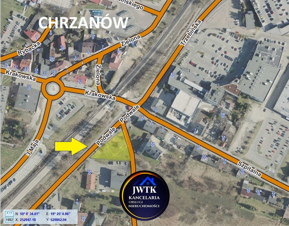 Działka Sprzedaż Chrzanów Trzebińska