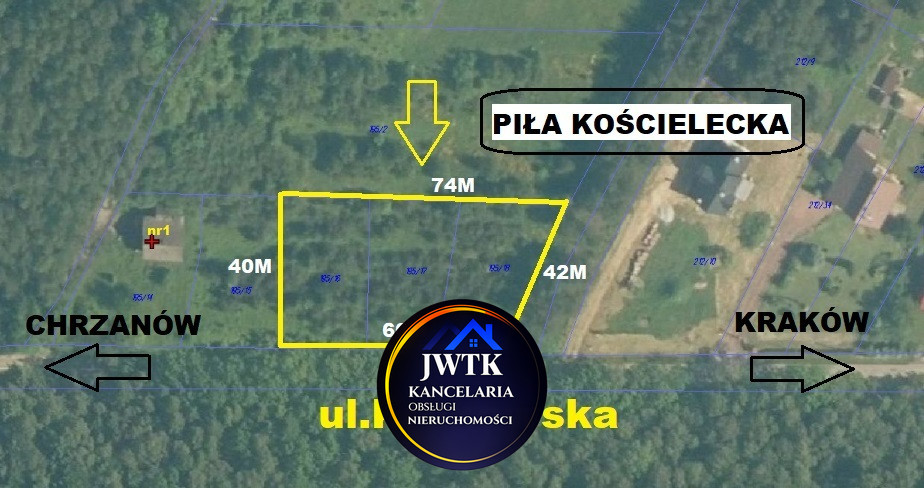Działka Wynajem Piła Kościelecka Krakowska
