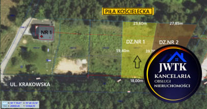 Działka Sprzedaż Piła Kościelecka Krakowska