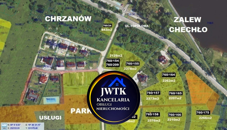 Działka Sprzedaż Chrzanów Topolowa 1